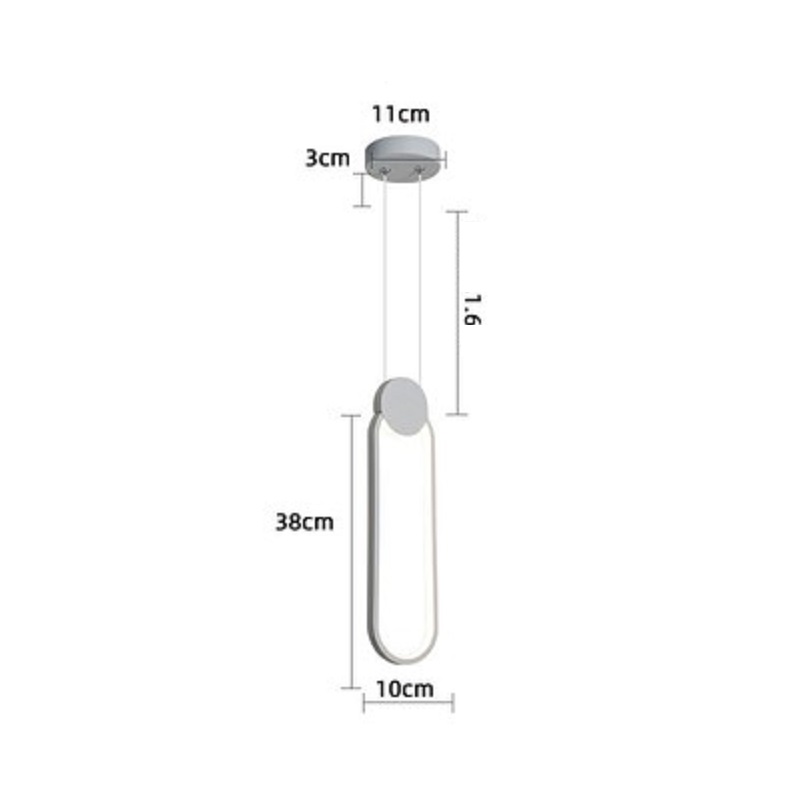 Серия подвесных светильников геометрической формы с led-подсветкой по внутреннему контуру MITCH фото 6 Серия подвесных светильников геометрической формы с led-подсветкой по внутреннему контуру MITCH фото 6