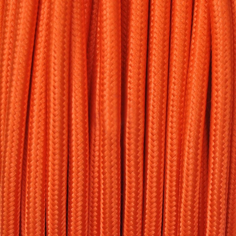 Оранжевый текстильный провод фото #num#