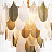 Подвесная люстра Leppe Abelia Rissa-3 80 см  фото 11