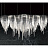 Подвесной светильник TERZANI VOLVER Серебро 130 см  фото 10