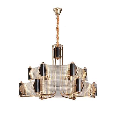 Люстра Glass Tube Chandelier Bakalowits & Sohne Chandelier 1 Row  фото 1