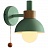 Новая серия цветных светильников в скандинавском стиле FANTA WALL Зеленый фото 5