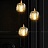 Серия подвесных светильников с плафонами в виде стеклянных слитков разных оттенков цилиндрической формы ROBIN серый дым фото 8