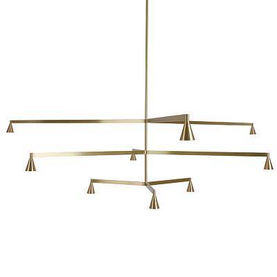 Люстра Austere Ceiling Light 4 плафона   фото 1