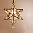 Дизайнерский подвесной светильник со стеклянным плафоном в форме многоконечной звезды MAGIC C фото 3