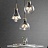 Серия подвесных светильников с прозрачными шарообразными плафонами в разновидных стеклянных абажурах VAPPE A фото 11