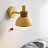 Новая серия цветных светильников в скандинавском стиле FANTA WALL Желтый фото 3