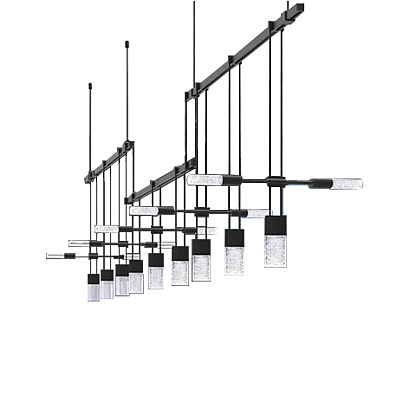 Подвесная система Suspenders 36 Inch 5 Bar Zig Zag 15 Light LED Suspension System By Robert Sonneman, from SONNEMAN  фото 1