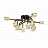 Серия потолочных люстр с разнонаправленными кристальными плафонами кубической формы MICHAL фото 10