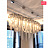 Подвесной светильник TERZANI VOLVER Серебро 160 см  фото 13