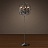 Foucault Orb Crystal Floor Lamp Кофейный металлик фото 2